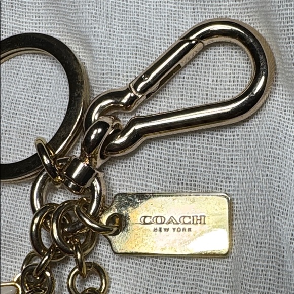 COACH STAR BAG CHARM KEY CHAIN WITH DUST BAG - Picture 6 of 10